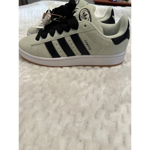 adidas Shoes - Adidas Campus 00s W Linen Green Black Gum Sole Sneakers JQ7413 Womens Size 7